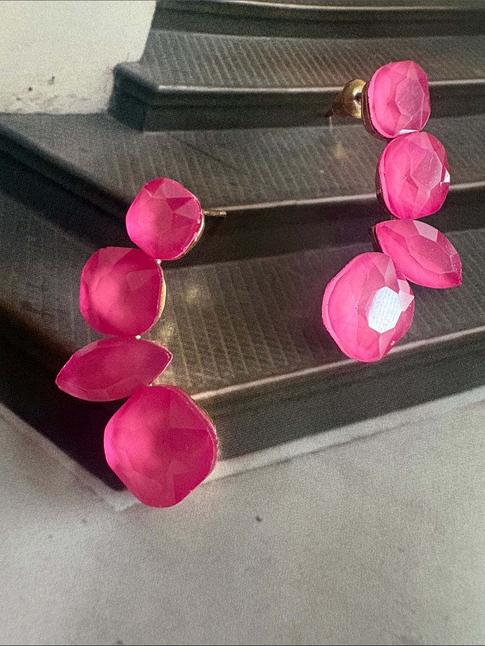 Hot Pink Earrings